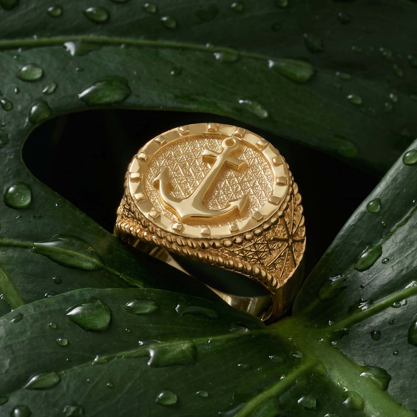 Sustainably Made Solid Recycled Gold Ring