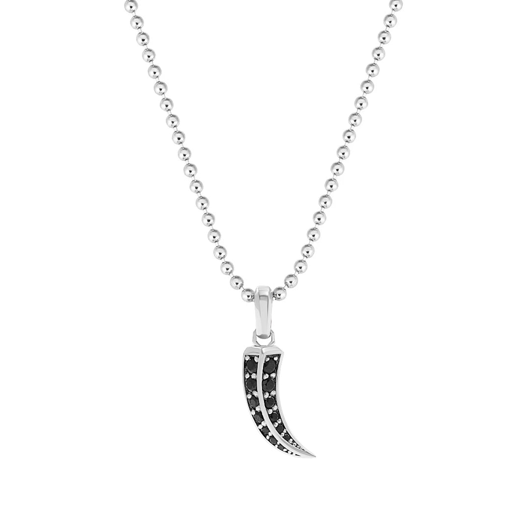 Claw Necklace - Solid Silver