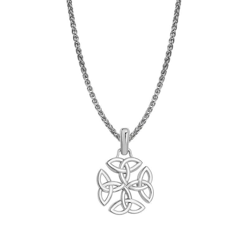 Celtic Dara Knot Necklace with Chain