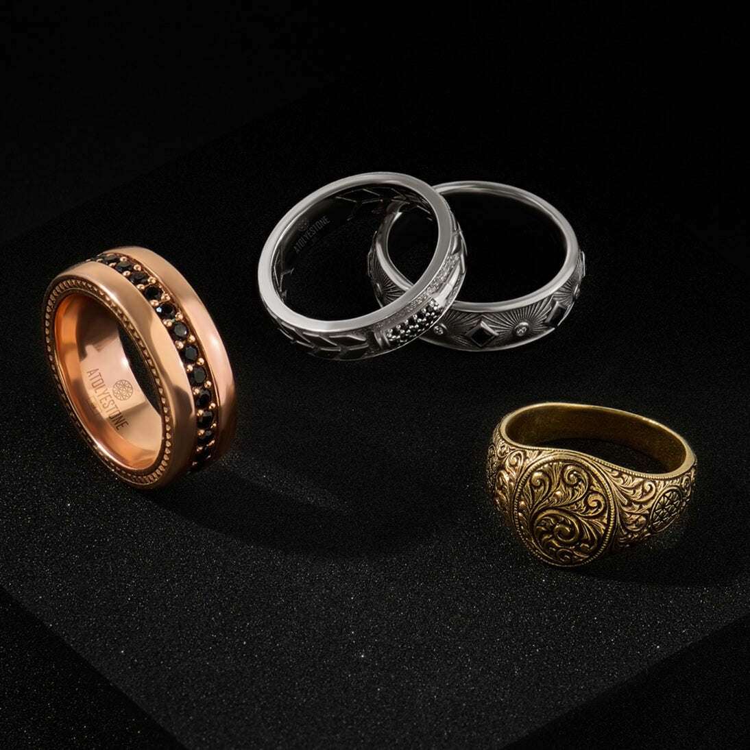 Custom Color-Plated Rings