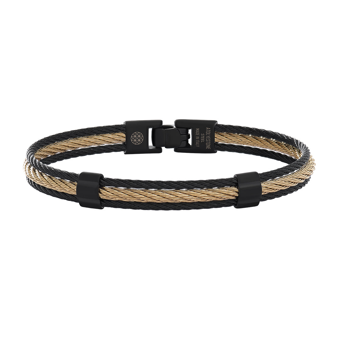 Atolyestone Eclipse Duo Cable Bracelet