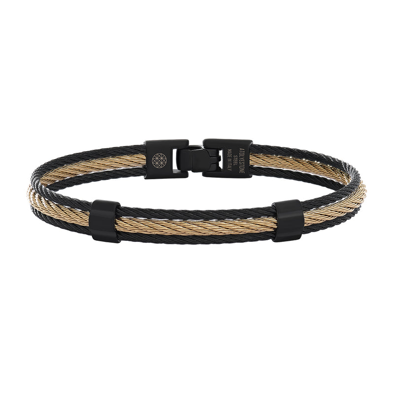 Atolyestone Eclipse Duo Cable Bracelet
