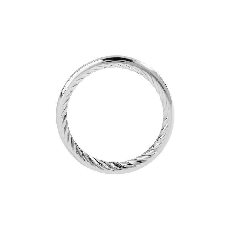 925 Sterling Silver Thin Band Ring for Men