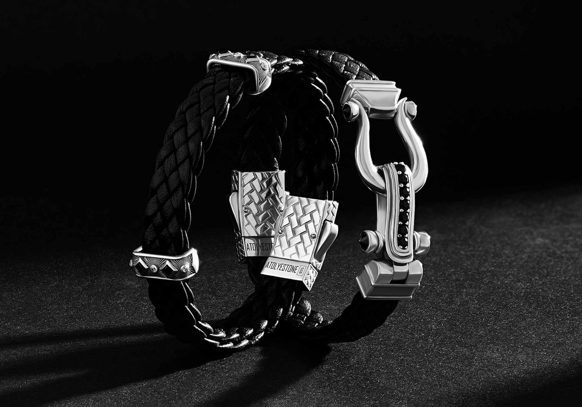 Atolyestone Leather Bracelets