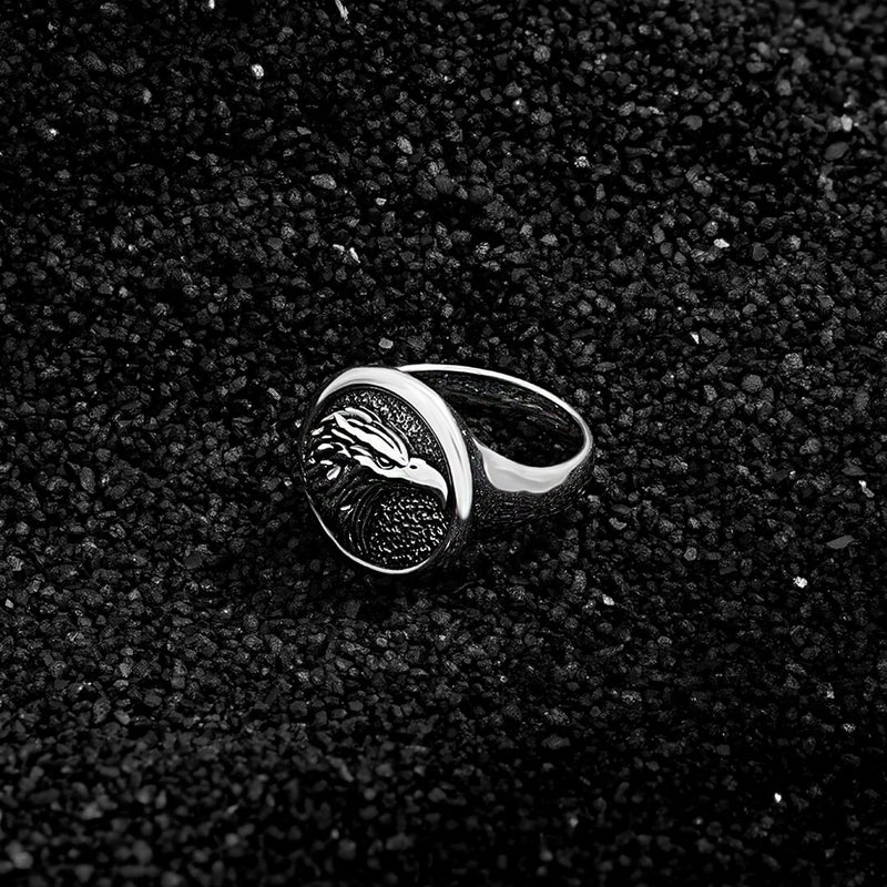 Men's Eagle Ring 925 Sterling Silver