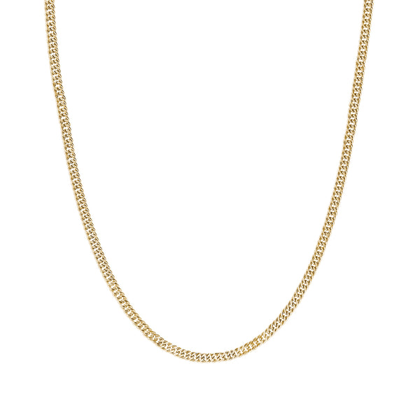 Cuban Chain Necklace in Gold