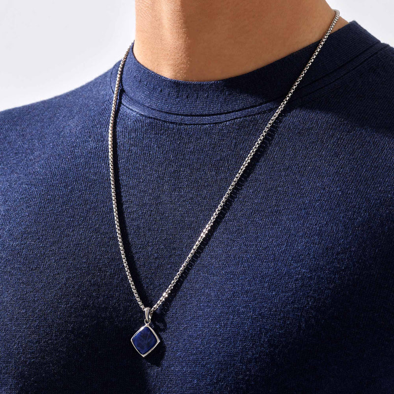 Men's Prime Necklace in Solid 925 Sterling Silver