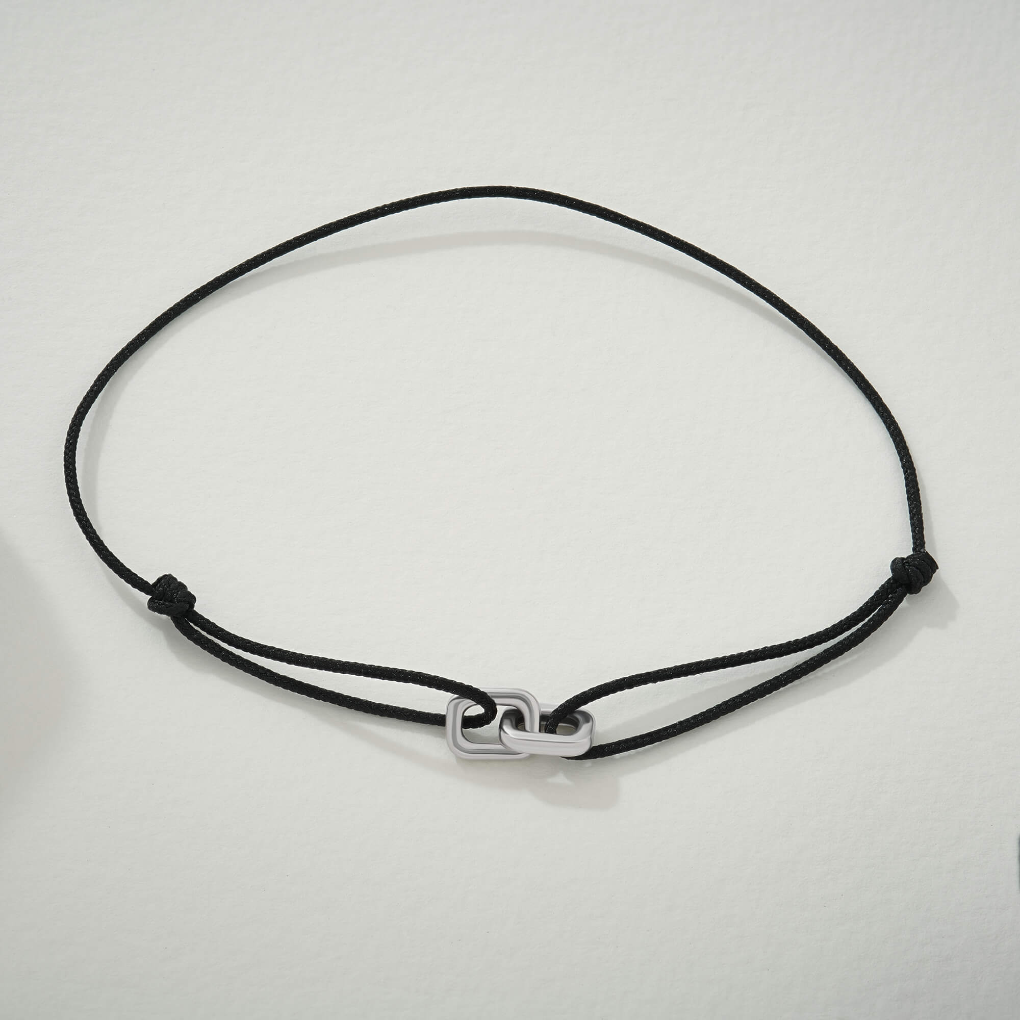 925 Sterling Silver Unity Macrame Bracelet