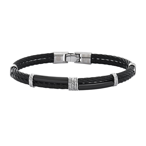 Men's Vortex Cable Bracelet