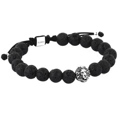 Lion Beaded Macrame Bracelet