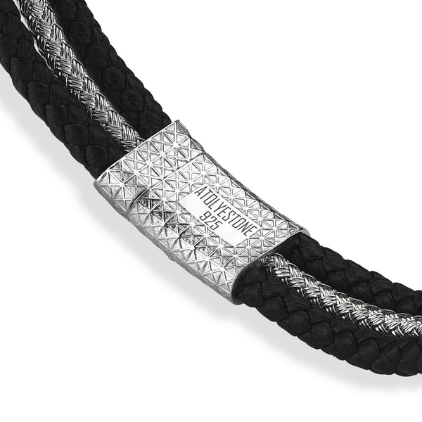 Elements Triple Leather Bracelet