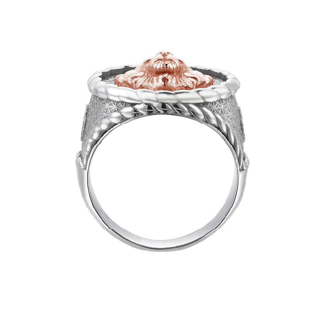 Imperial Leo Ring With Solid Gold