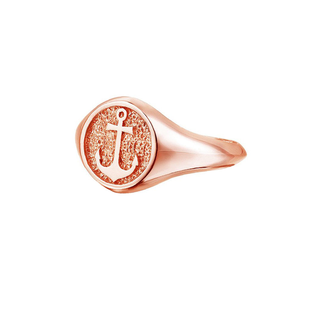 Anchor Ring - Rose Gold