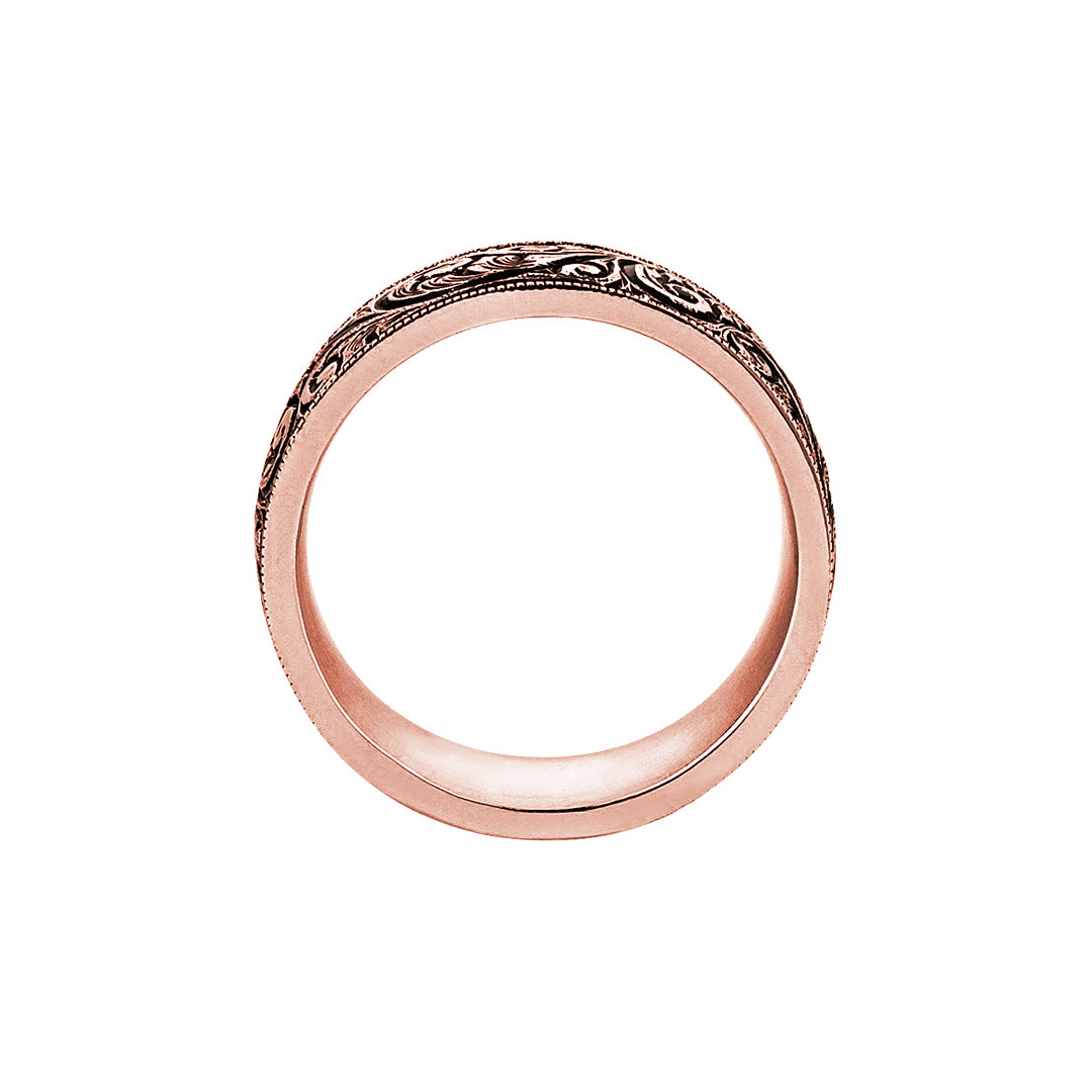 Mens Classic Band Ring by Atolyestone