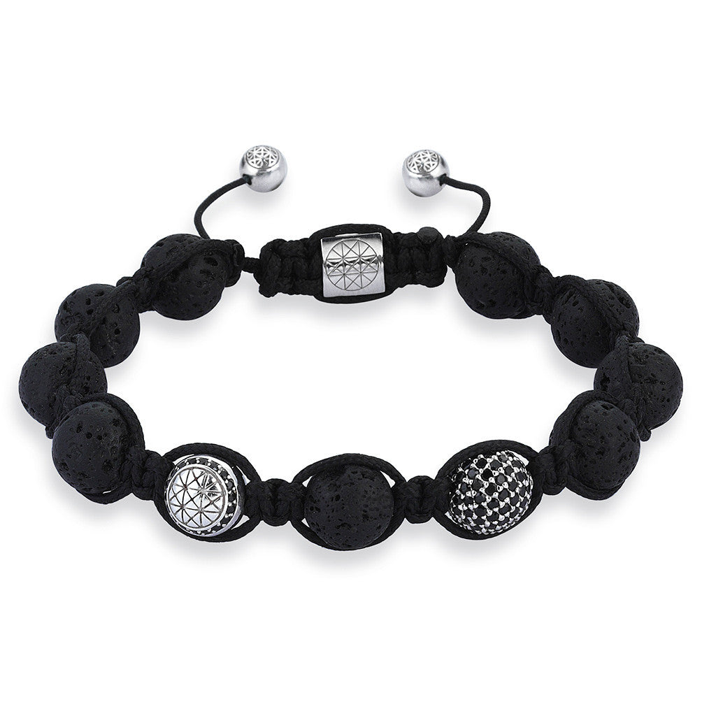 Beaded Macrame Bracelet for men