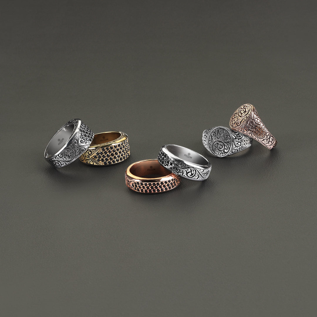Classic Pave Band Ring by Atolyestone