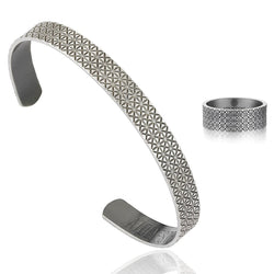 Signature Ring & Cuff Bundle - Silver