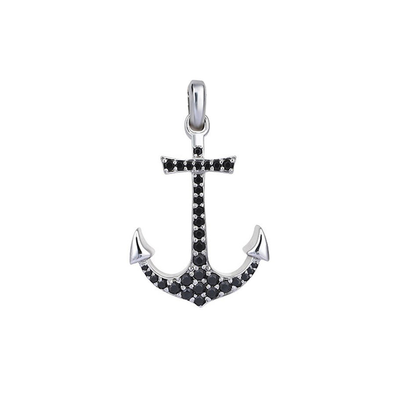 Sailor’s Anchor Necklace - Solid Silver 