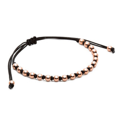 Women's Macrame Knots Bracelet - Rose Gold