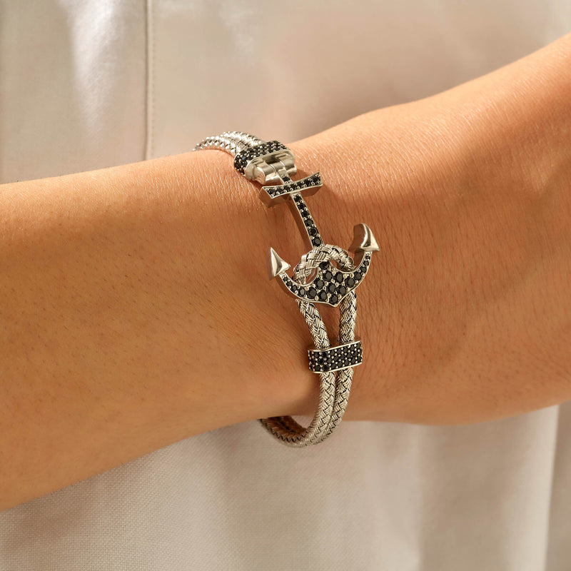 aere  anchor motif bracelet