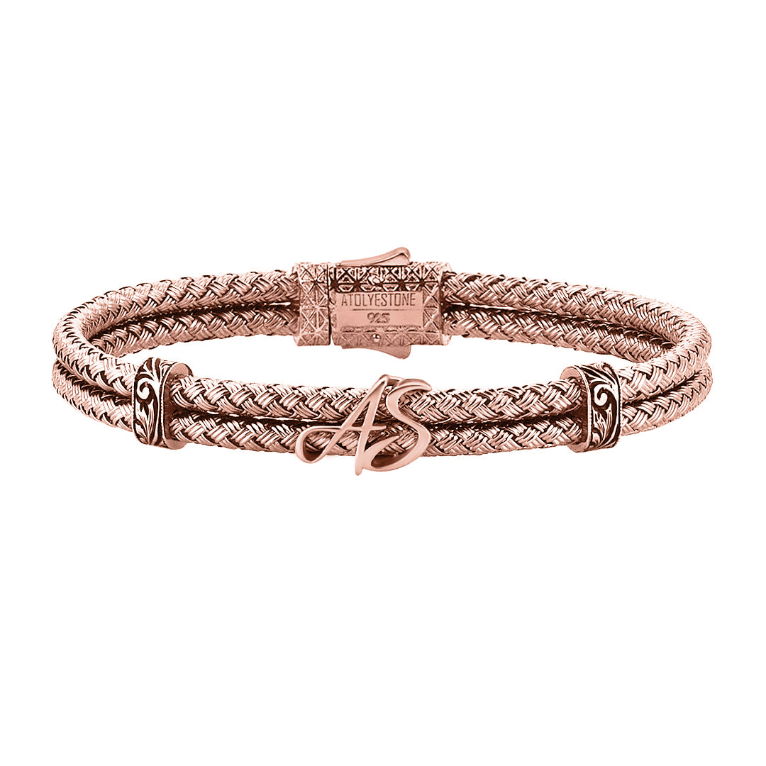 Statement Bangle Bracelet - Silver
