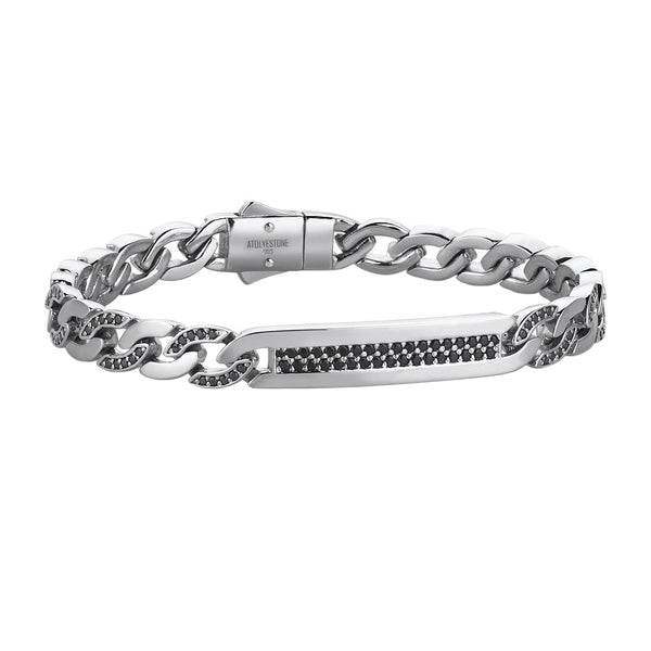 Paved Chain Bracelet by Atolyestone