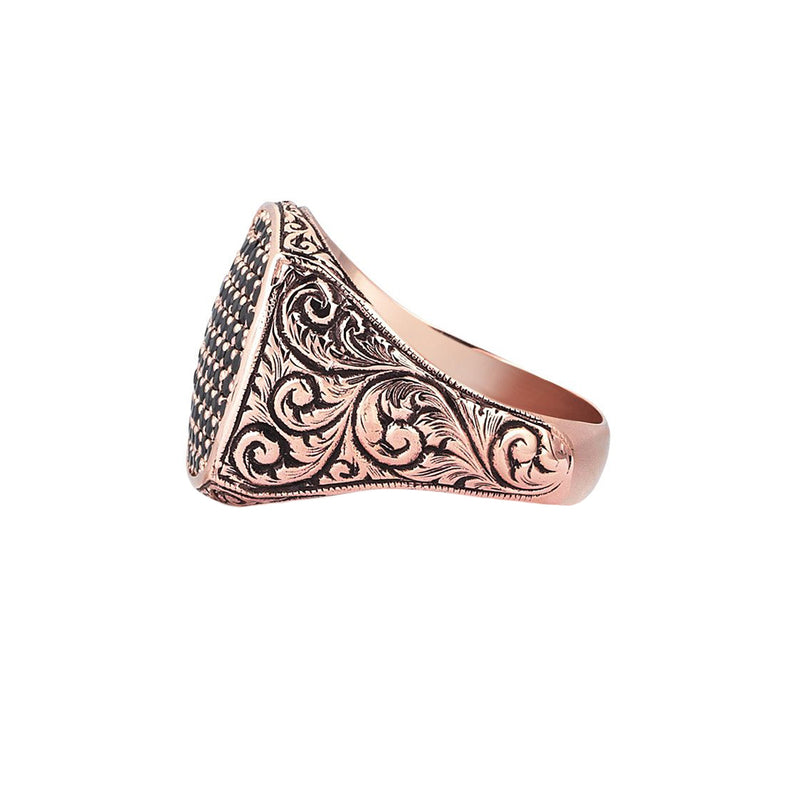 Classic Cushion Pave Ring by Atolyestone