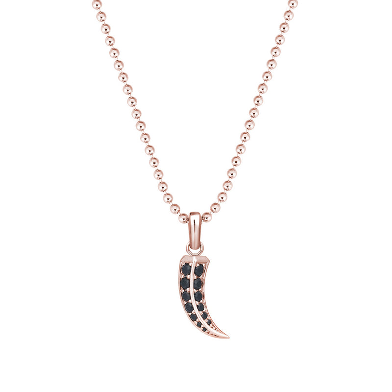 Claw Necklace - Rose Gold