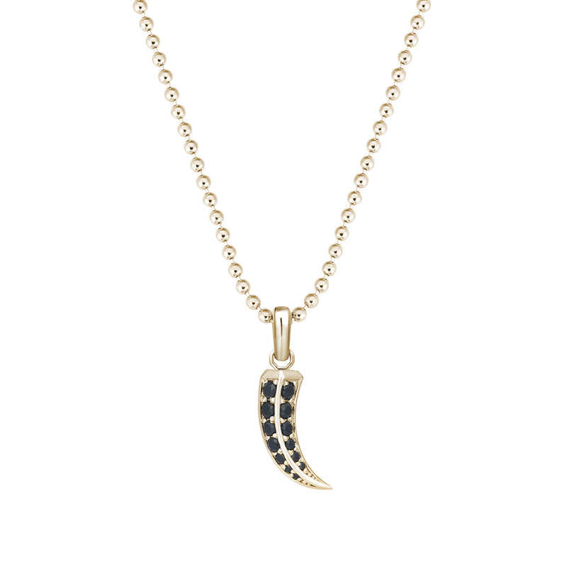 Claw Necklace - Yellow Gold