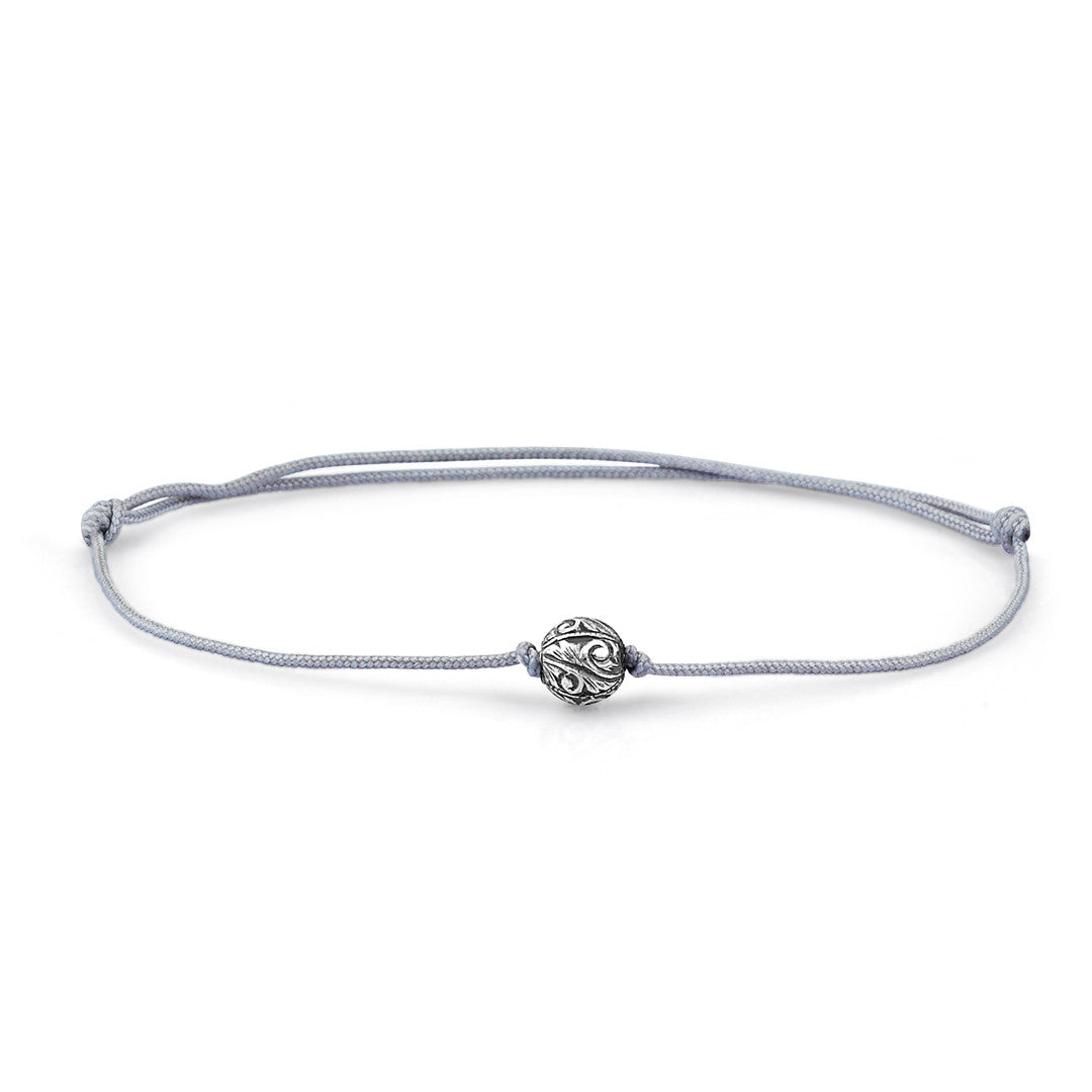 Classic Charm Macrame - Silver - Grey