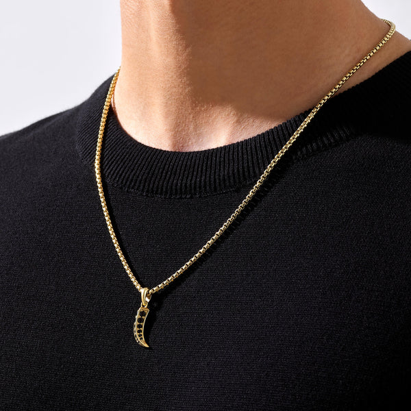 Claw Necklace - Solid Gold  (Pendant Only)