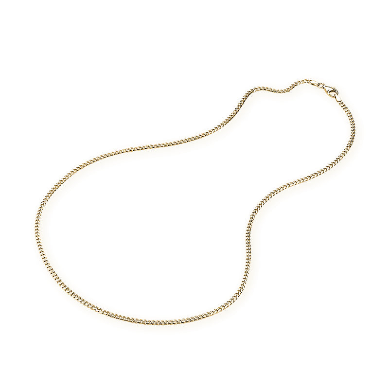Men's 2.75mm Miami Cuban Links Chain Necklace in Yellow Gold Silver