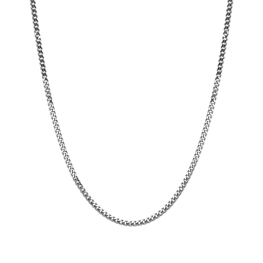 Cuban Links Necklace Chain in Silver