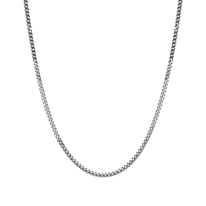 Cuban Links Necklace Chain in Silver