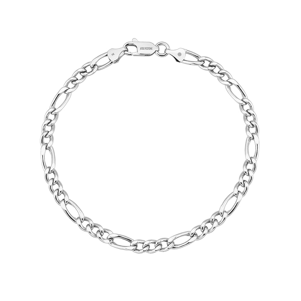 bracelet – GAGAN GAGAN ガガンfigaro chain bracelet（18kgp） GAGAN