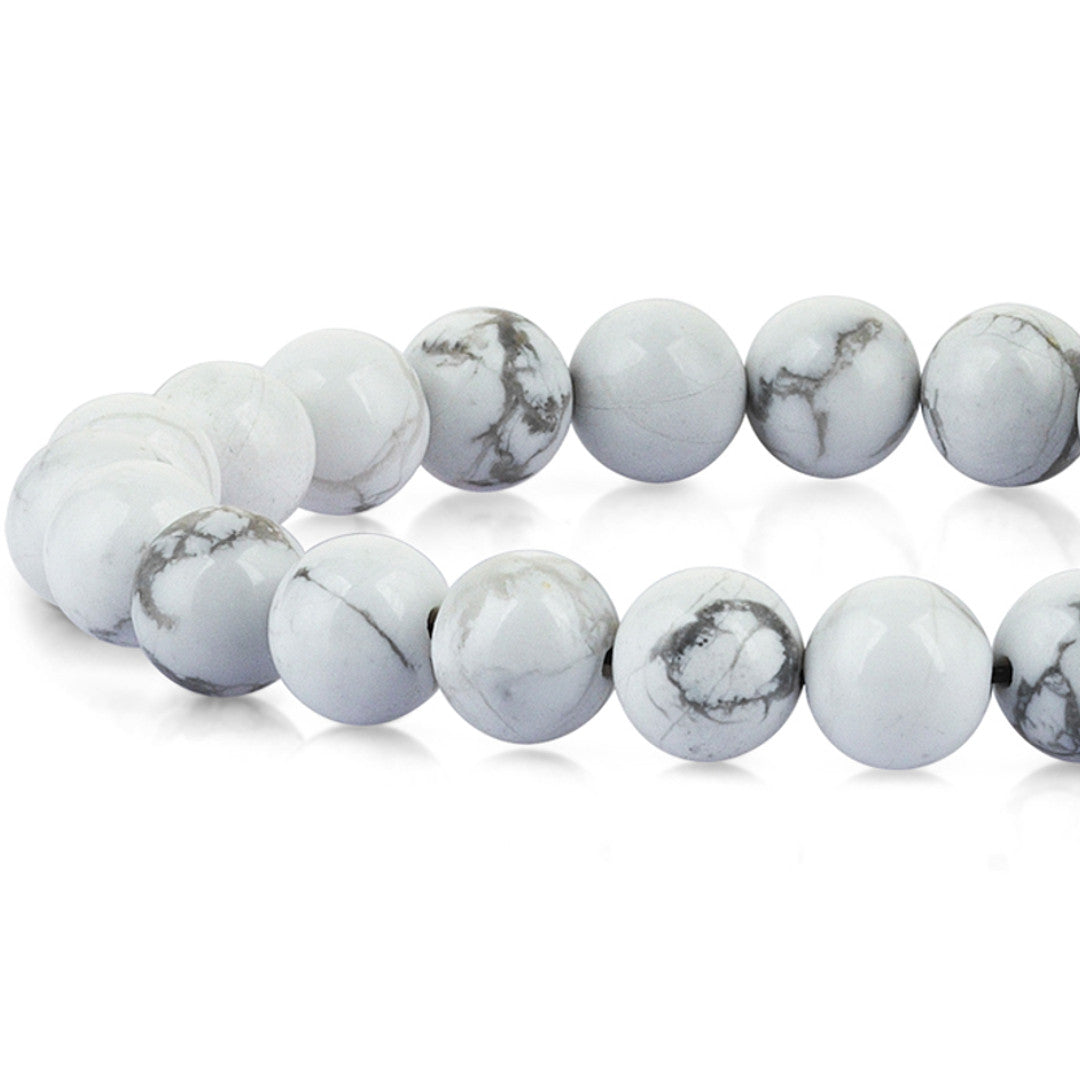 Leo Beaded Bracelet - Howlite