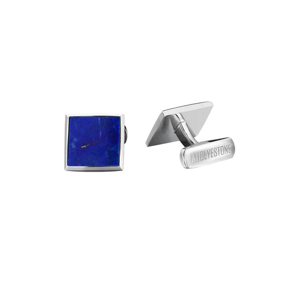 Lapis Lazuli Cufflinks - Silver