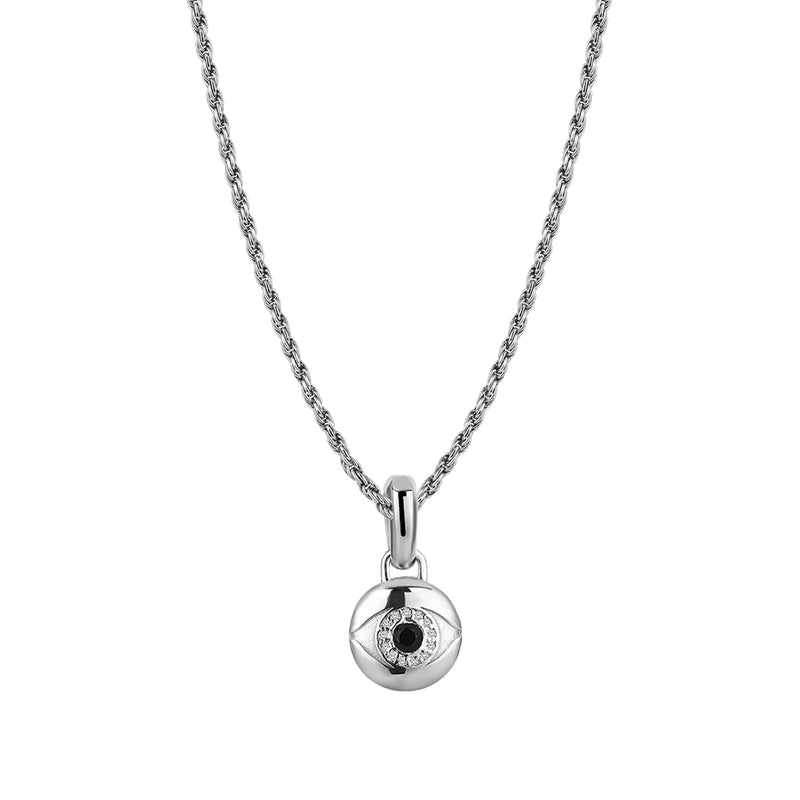 Men's 925 Sterling Silver with Rope Chain