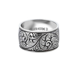 Premium Classic Band Ring in Silver