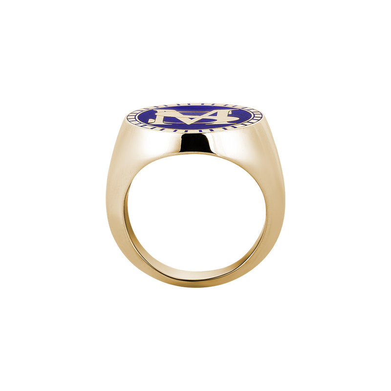 18k Yellow Gold Personalised Ring