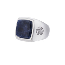 Prime Ring - Solid Silver - Sodalite