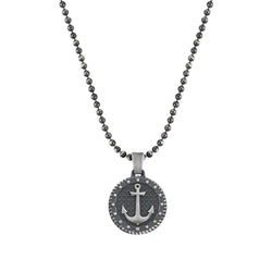 Mens Sailor's Anchor Necklace With Chain