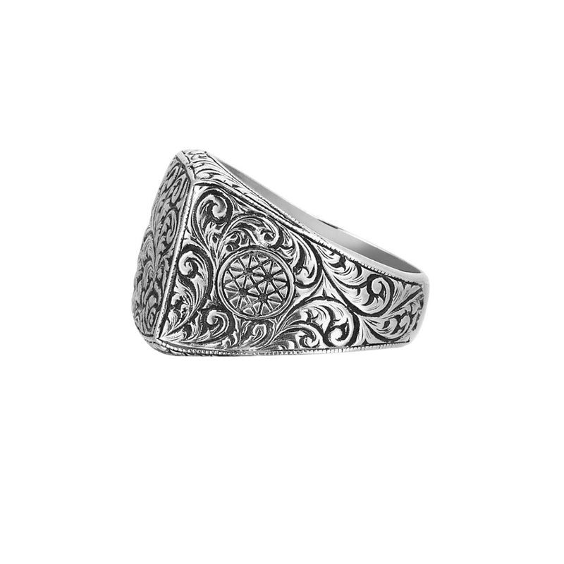 Mens Classic Ring - Silver