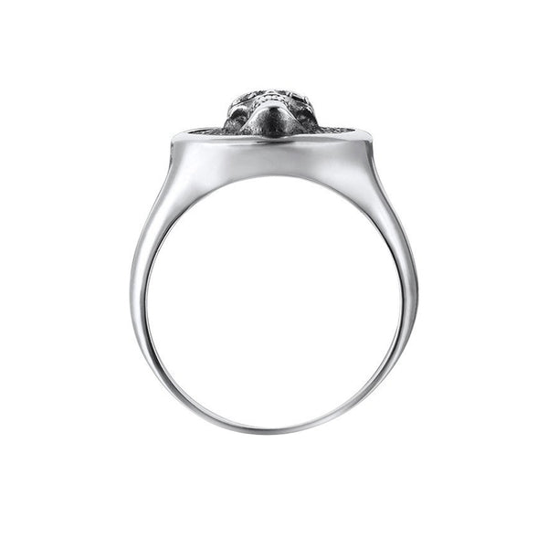 Skull Ring - Solid Silver for Men