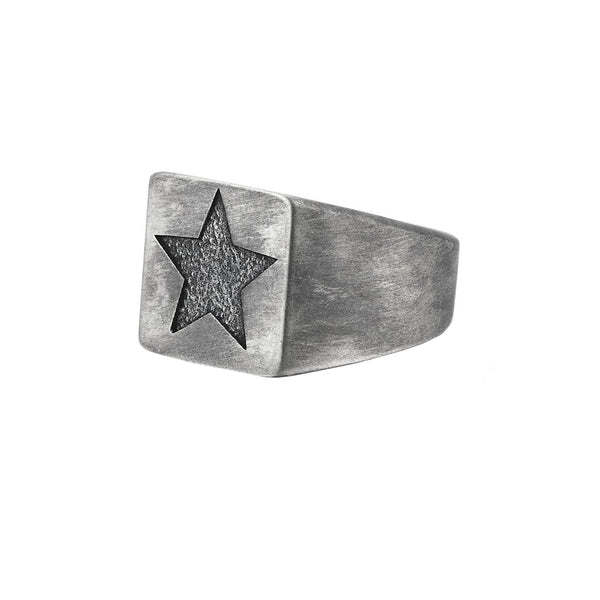 Star Ring - Solid Silver