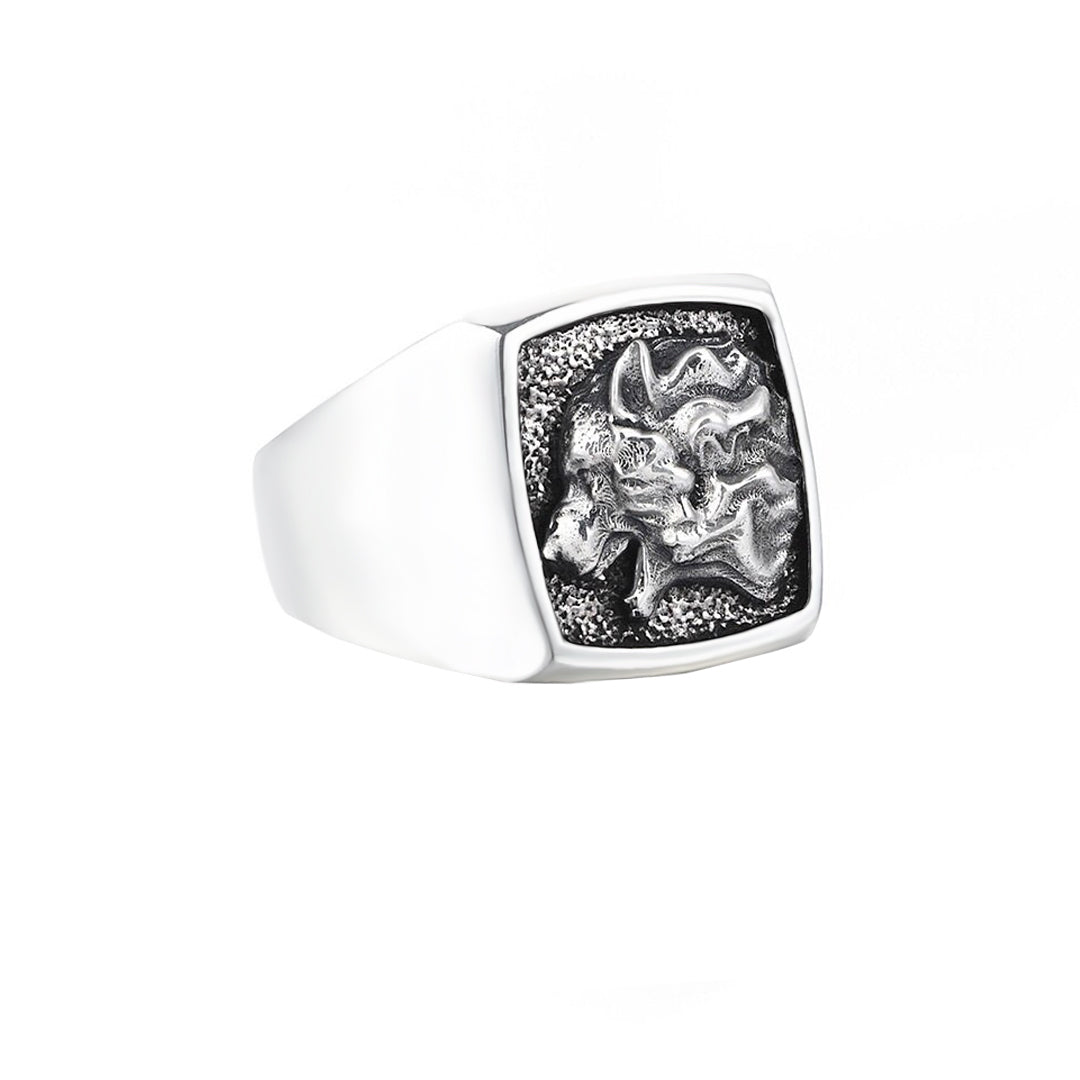 Wolf Ring - Solid Silver