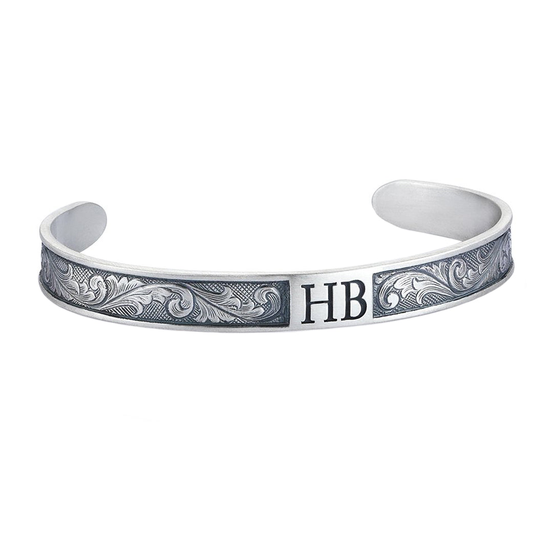 Statements Classic Cuff Bracelet - Solid Silver