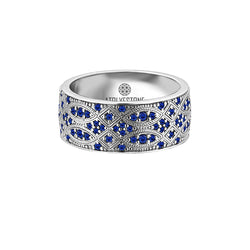 Streamline Band Ring in Sapphire