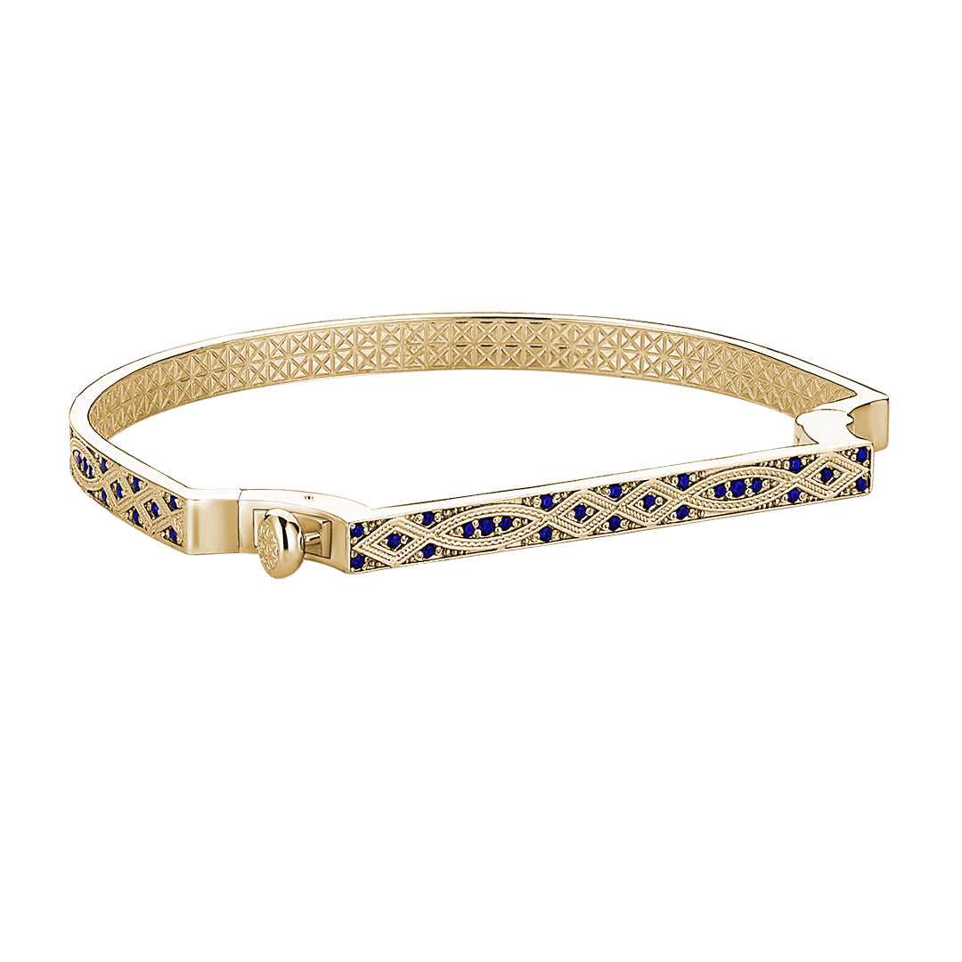 Men’s Streamline Bangle in Gold