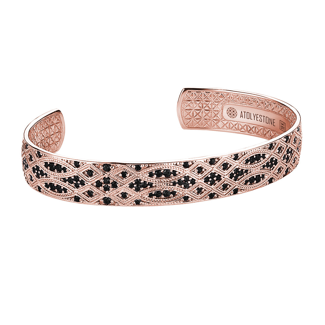Streamline Cuff in Rose Gold